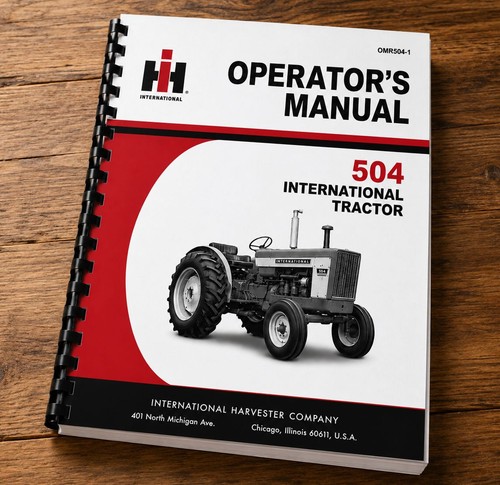 International 504 tractor - international,